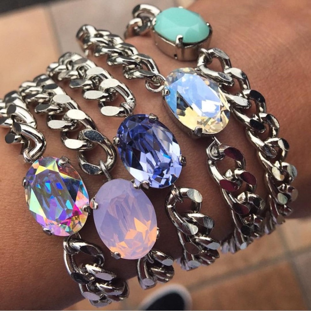 HRH COLLECTION BEBE ROYALTIES Bracelets (MORE CRYSTALS AVAILABLE)